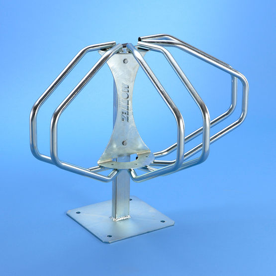 Range vélos Étoile 3 vélos - Fixation au sol - Mottez B203C