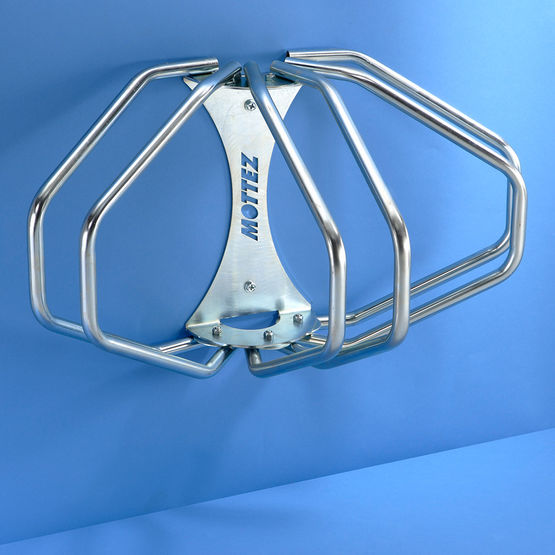 Range vélos Étoile 3 vélos - Fixation murale - Mottez B202C