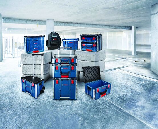  Rangement modulable mobile pour transport d'outillage sur chantier | L-Boxx Contractor - BOSCH OUTILLAGE ELECTRO-PORTATIF