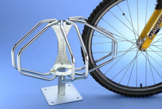  Râtelier 3 vélos Étoile - NORMEQUIP