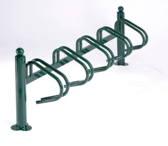 Râtelier 5 vélos côte à côte New York - produit présenté par NORMEQUIP