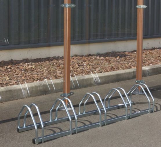  Râtelier 5 vélos - Modèle au sol - Abri vélo