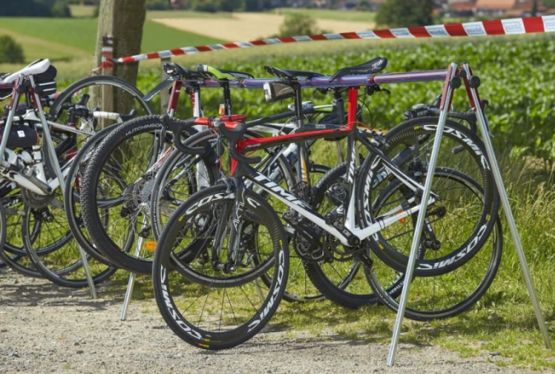 Râtelier 9 vélos pliant Triathlon - NORMEQUIP