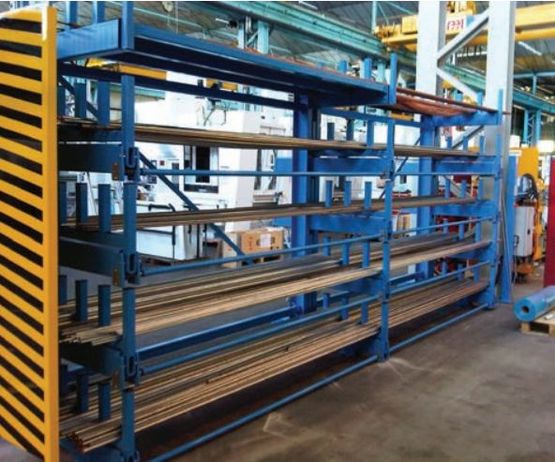  Rayonnage à tiroirs pour stockage de profilés longs | ACTIWORK  - Mobilier d'archivage et stockage (rayonnages, chariots mobiles, rack...)