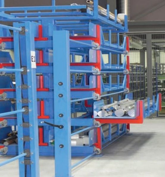 Rayonnage à tiroirs pour stockage de profilés longs | ACTIWORK  - produit présenté par ACTIWORK