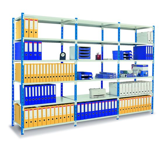  Rayonnage pour le stockage d’archives, cartons, classeurs et autres | Rayonnage archives  - Mobilier d'archivage et stockage (rayonnages, chariots mobiles, rack...)