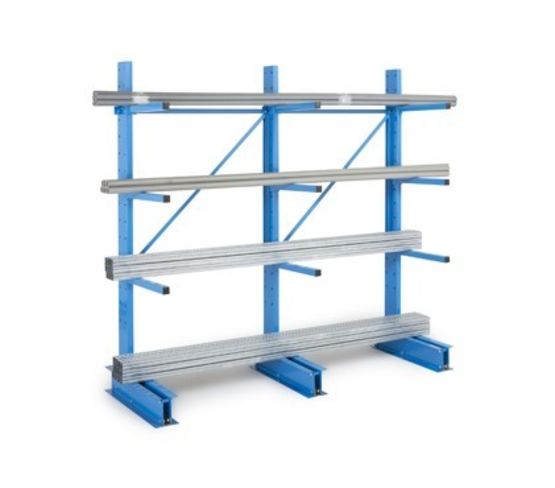  Rayonnage pour le stockage de charges longues et légères | Cantilever léger - Mobilier d'archivage et stockage (rayonnages, chariots mobiles, rack...)