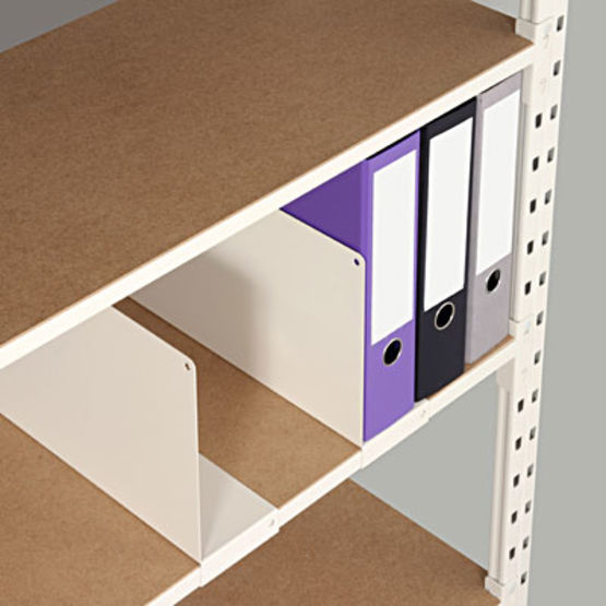  Rayonnage tubulaire à tablette pour charges légères | ProfilTUB - Mobilier d'archivage et stockage (rayonnages, chariots mobiles, rack...)