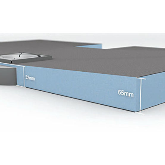  Receveur de douche à écoulement horizontal intégré | Fundo Plano - Receveur de douche carré