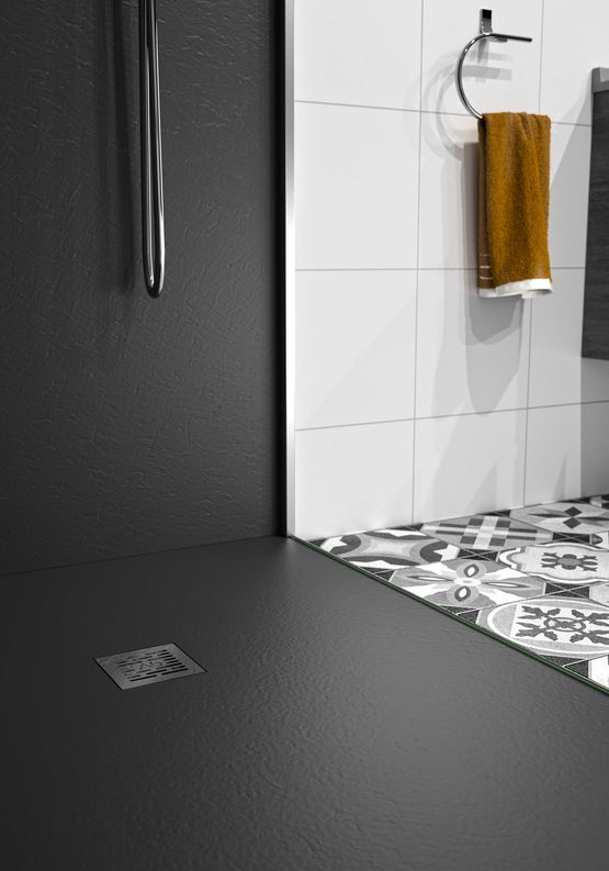  Receveur de douche Ambiance Bain | Origine - Receveur de douche extra-plat