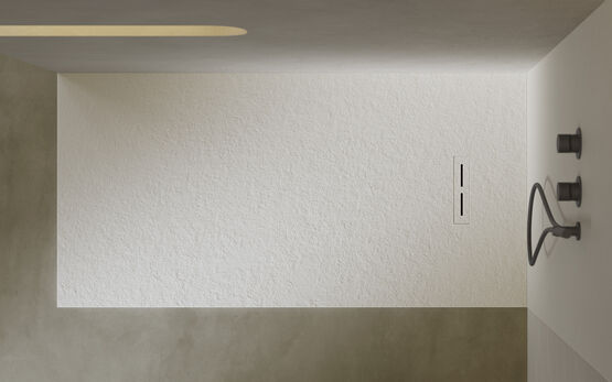 Receveur de douche au design minimaliste | ALMA SLATE - ACQUABELLA