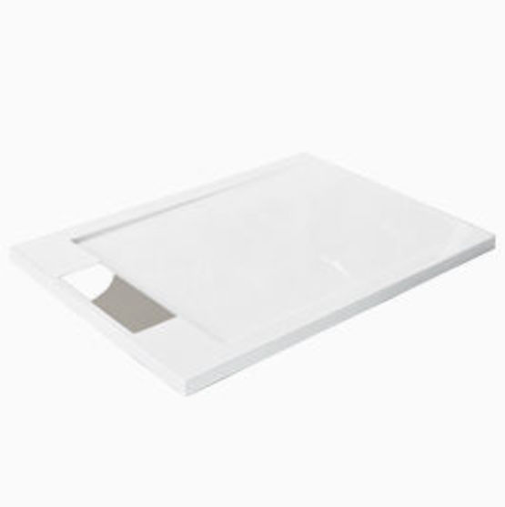 Receveur de douche extraplat en pierre de synthèse | Amazing - GROUPE RUBICER