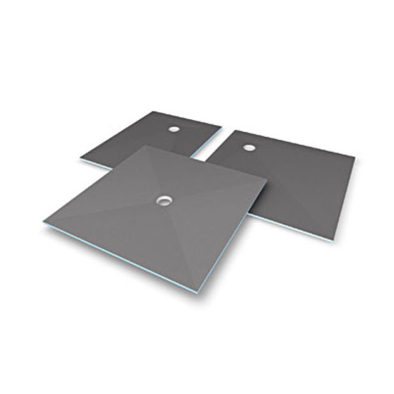  Receveur de douche pour montage sur planchers bois | Fundo Ligno - WEDI