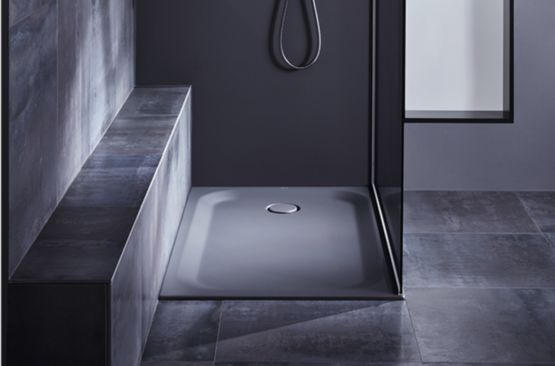 Receveur de douche rectangulaire ou carré en acier titane vitrifié | BetteUltra 1000 mm - produit présenté par BETTE
