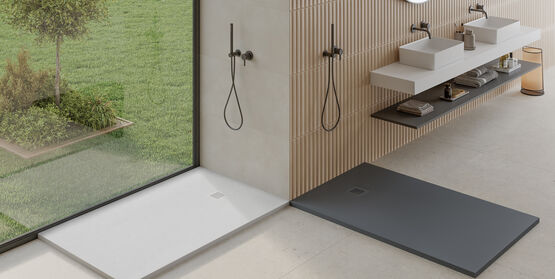  Receveur de douche | The Basics - Pure, One &amp; Arq - Receveur de douche rectangulaire