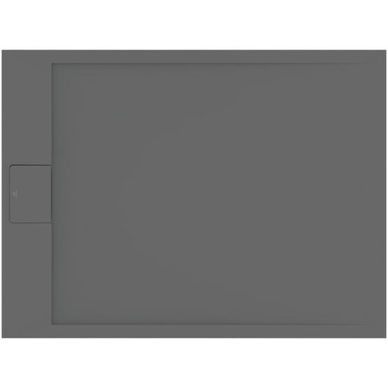  Receveur résine UltraFlat S i.life 120X80 Gris béton - Receveur de douche extra-plat