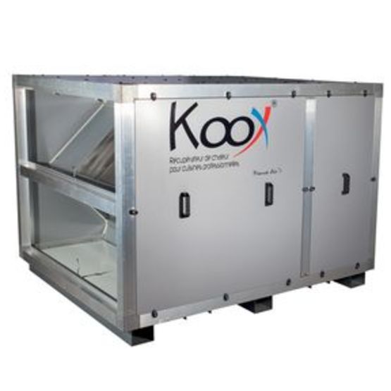 Récupérateur d’énergie air/air statique avec régulation intégrée | Koox 2