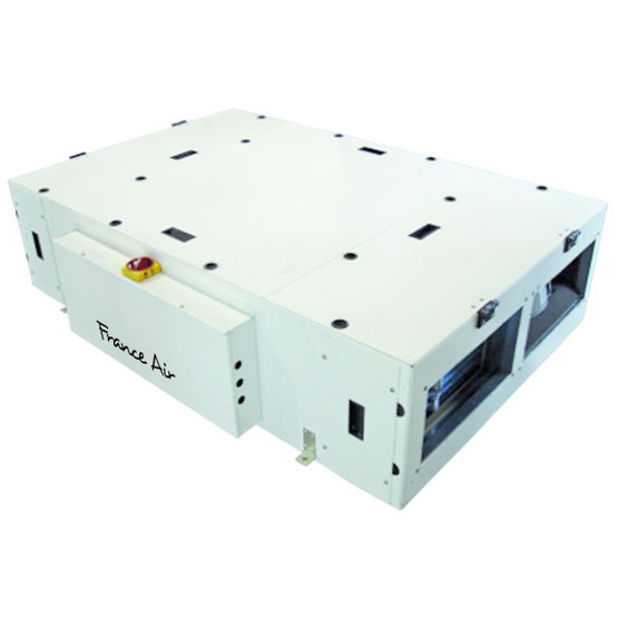 Récupérateur double flux jusqu'à 2 500 m3/h de débit | Plate Box 95 ...