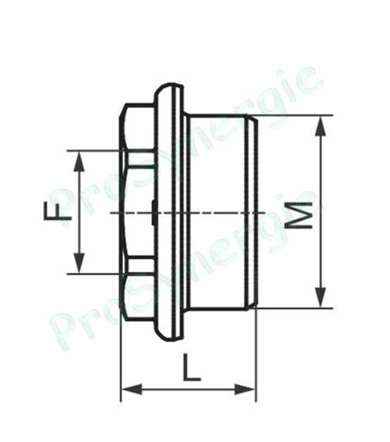 Réduction pour radiateur fonte (filetage gauche ou droit) Ø 1´´ ou 1´´1/4 | SITE005261 - produit présenté par PROSYNERGIE