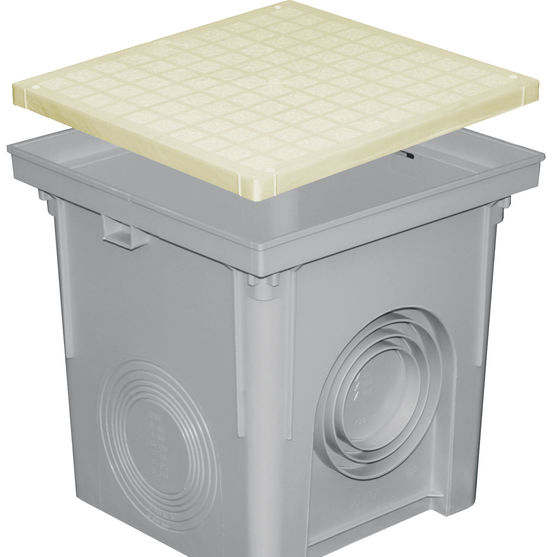  Regard à eaux pluviales en polypropylène pour drainage et récupération | SERIE PZD - Regards et boîtes de branchement