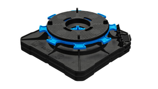 Rehausses pour plots gamme CLEMAN® et EASIO® - produit présenté par JOUPLAST