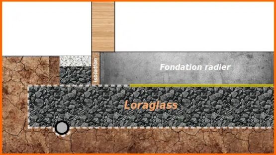 RÉNOVATION: Granulat de verre cellulaire | Loraglass 10/60 - produit présenté par LORAGLASS SAS