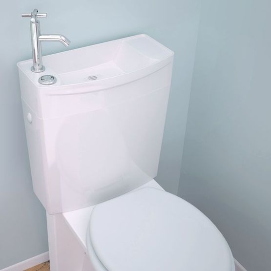 Ise'o Combiné : réservoir WC avec lave-mains intégré - Batiproduits