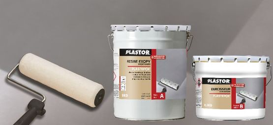  Résine époxy bi-composante pour protection contre les remontées d’humidité | PLASTEPOX  - PLASTOR