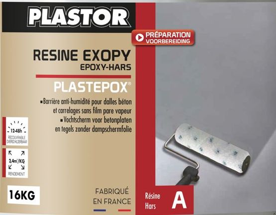  Résine époxy bi-composante pour protection contre les remontées d’humidité | PLASTEPOX  - Primaire d'accrochage ou sous-couche