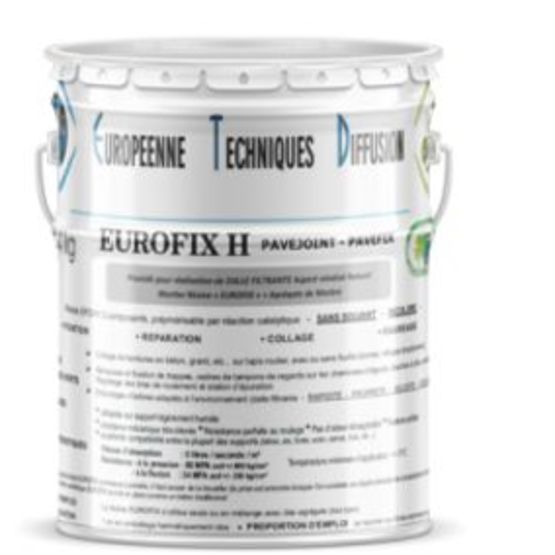  Résine époxy pour mortier de calage et jointoiement dalles et pavés | EUROFIX H Pavéjoint - EUROPEENNE TECHNIQUES DIFFUSION