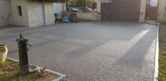  Résine monocomposant pour sols drainants esthétiques et écologiques | PermeaWay DECKING ULTRA  - Autres revêtements drainants