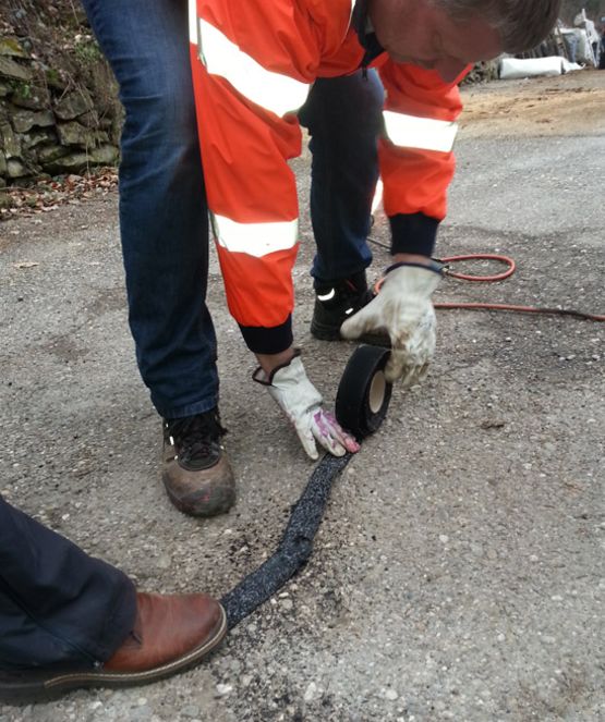  Résine thermoplastique préformée pour réparation des fissures | EURO T FLEX BANDFILL - EUROPEENNE TECHNIQUES DIFFUSION