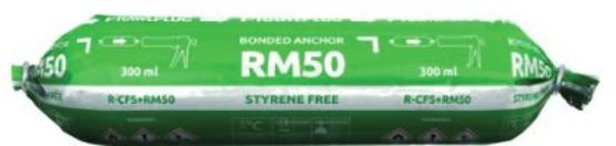  Résines polyester CFS+ pour scellement chimique | RM50 Béton - RAWLPLUG