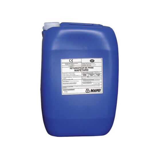 Retardateur de prise pour béton | MAPETARD adjuvant liquide pour maintien d’ouvrabilité
