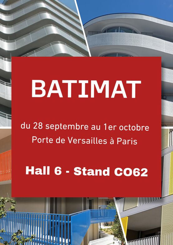 Retrouvez Horizal sur le salon Batimat 2026 !