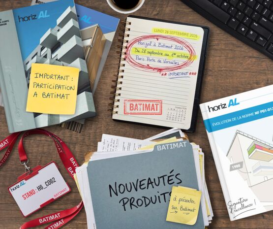  Retrouvez Horizal sur le salon Batimat 2026 !  - HORIZAL