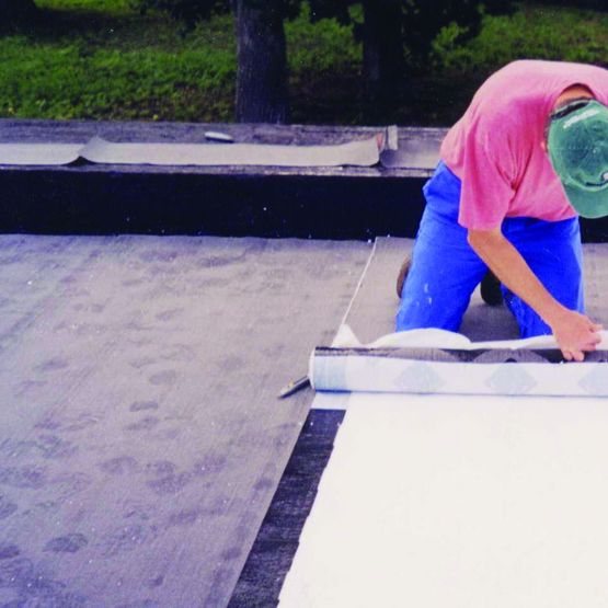 Revêtement apparent pour toitures terrasses inaccessibles | IKO DUO STICK
