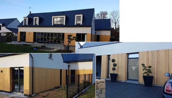 Revêtement bois naturel pour façades | Bardage en mélèze  - produit présenté par DINEGO SARL