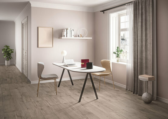  Revêtement de mur et de sol en grès cérame effet bois | Bois Urbain  - Revêtements en matériaux naturels