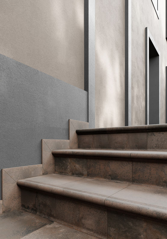  Revêtement de sol antibactérien et antiviral en grès cérame à finition antidérapante | Série Volcano - GRESMANC