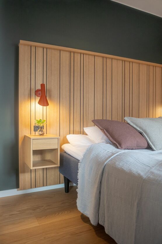 Revêtement de sol en bois densifié - Monolame L 180mm - Woodura® - BJELIN