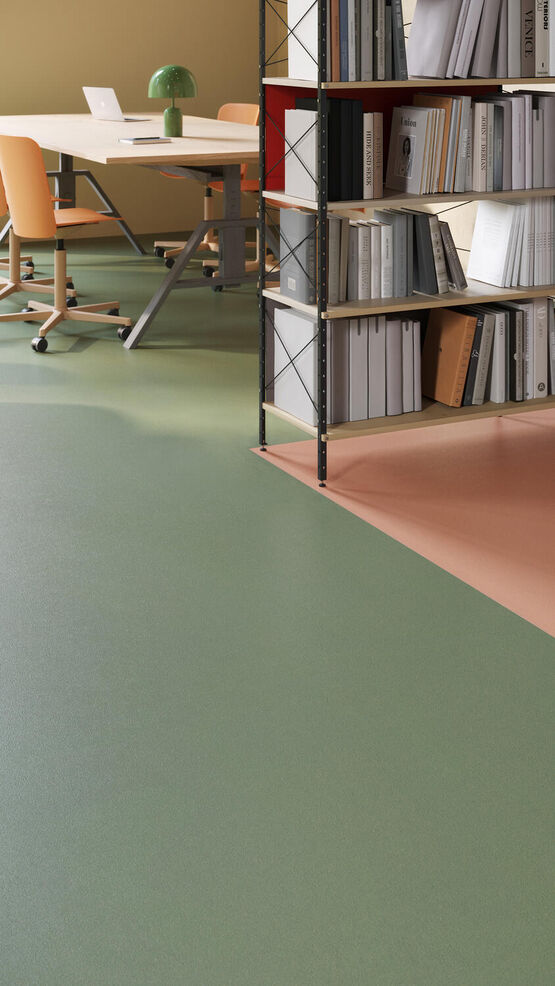  Revêtement de sol en linoléum | Lino Materiale - Revêtements en matériaux naturels