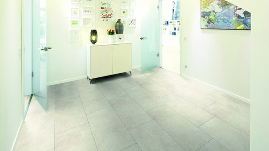 Revêtement de sol en Vinyle 100% écologique pour usage professionnel et résidentiel | Imitation Carrelage Avatara X02 - produit présenté par TER HUERNE GMBH & CO.KG