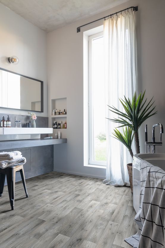  Revêtement de sol en vinyle pour usage résidentiel modéré et léger | Rimini - Sol vinyle ou PVC en rouleau