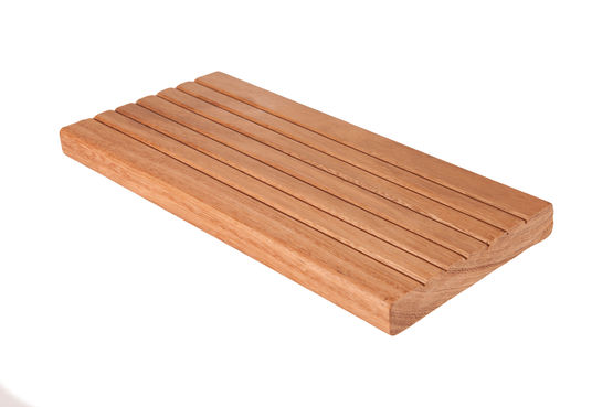  Revêtement de sol extérieur en bois exotique | Lames de terrasse profilées - Lames de terrasse en bois massif