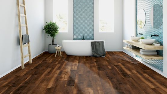  Revêtement de sol parquet stratifié haute gamme Dureco hydrofuge pour usage commercial et résidentiel collection Classic Line | A15 Lame - TER HUERNE GMBH & CO.KG