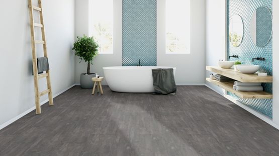  Revêtement de sol parquet stratifié haute gamme imitation carrelage hydrofuge pour usage commercial et résidentiel collection | B03 - TER HUERNE GMBH & CO.KG