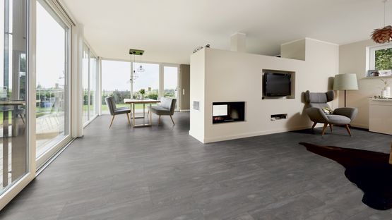 Revêtement de sol parquet stratifié haute gamme imitation carrelage hydrofuge pour usage commercial et résidentiel collection | B03 - produit présenté par TER HUERNE GMBH & CO.KG