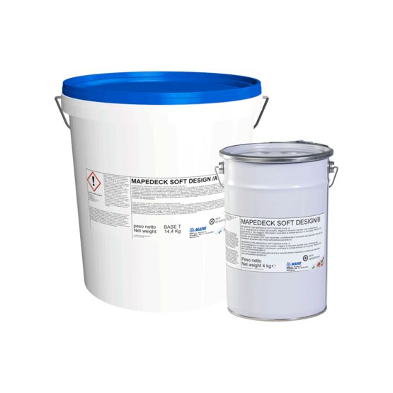 Revêtement de sol polyuréthane aliphatique | MAPEDECK SOFT DESIGN autonivelant pour ponts de navires