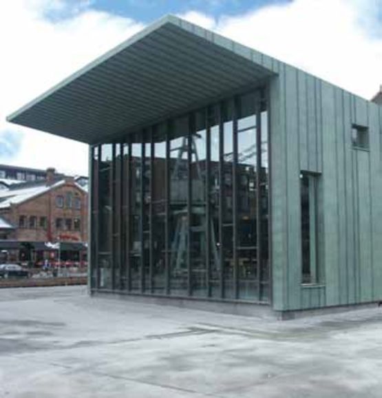  Revêtement de surface en cuivre pré-patiné | Nordic Green  - AURUBIS